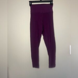Girlfriend collective purple legging